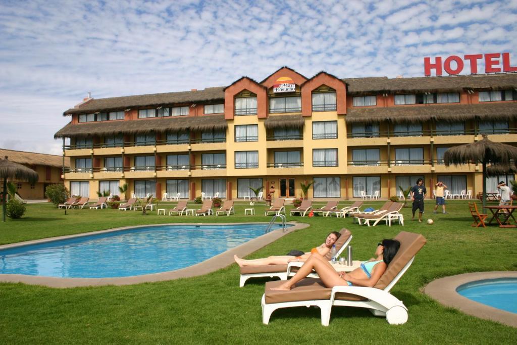 Hotel Y Cabanas Mar De Ensueno La Serena Eksteriør billede
